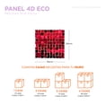 thumbnail image 4 of Cherry Panel Decorativo 4d Eco Shimmer Wall 24pz 30*30cm Lentejuela, 4 of 6