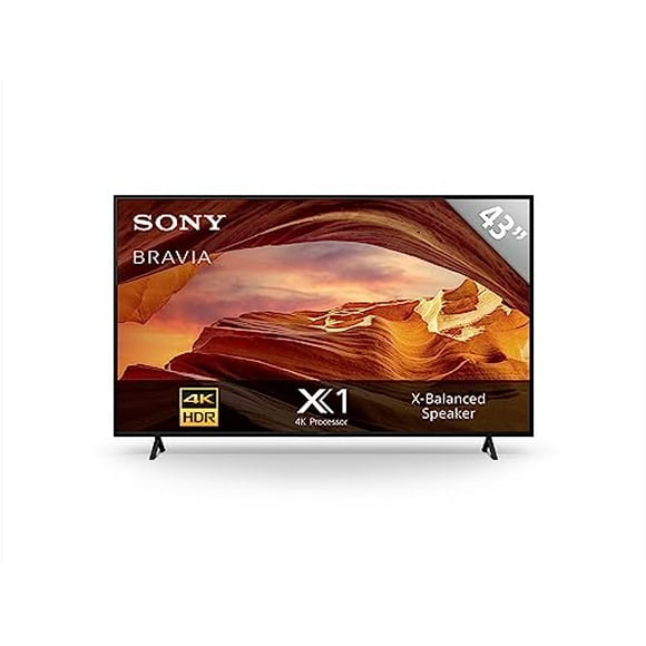 Sony Pantalla 43 Pulgadas KD-43X77L BRAVIA LED 4K UHD Smart Google TV