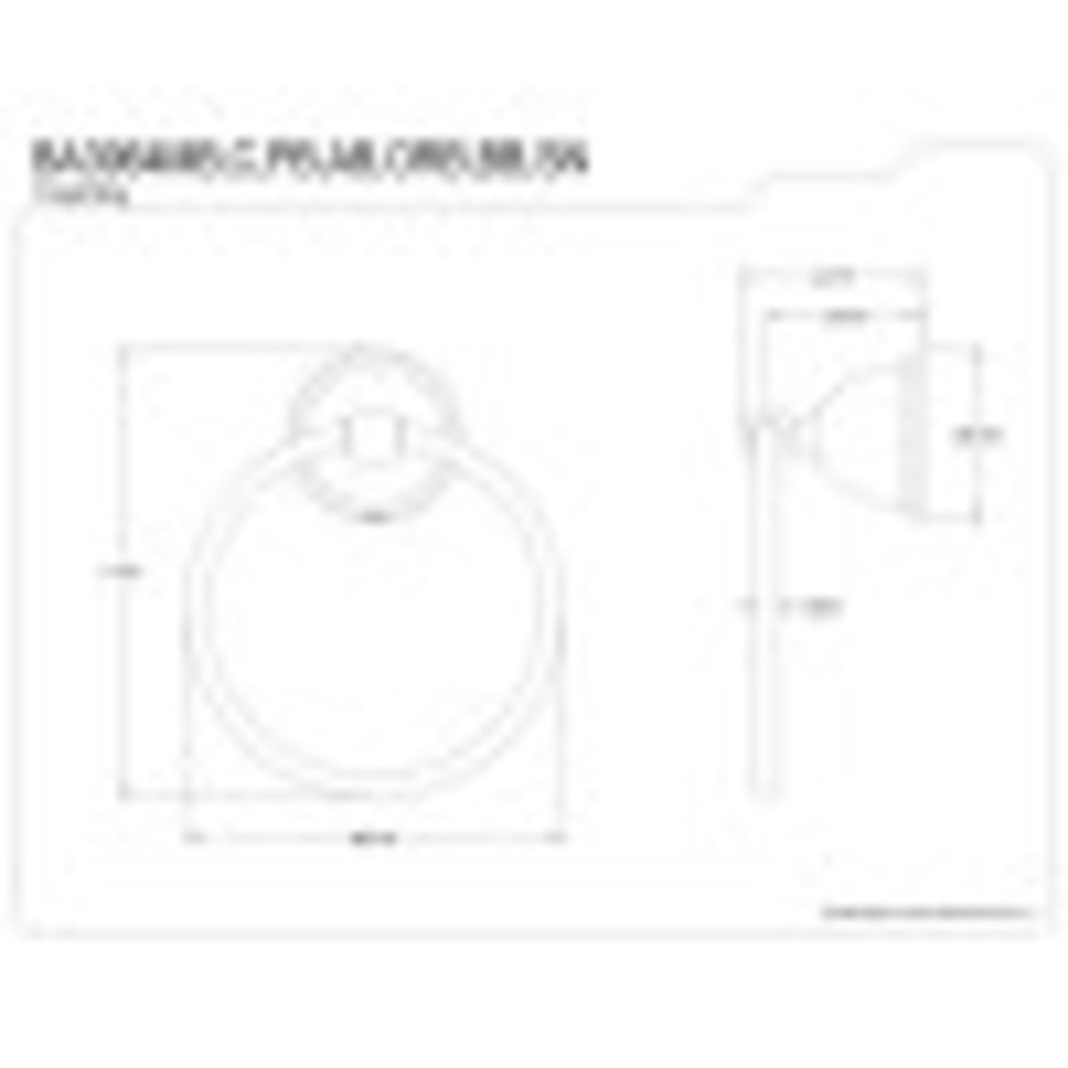 Kingston Brass BA3964MB 6 in. Restoration Towel Ring, Matte Black