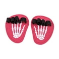 thumbnail image 2 of Vsenkes Weight Gloves Anti Slip Workout Gloves for Fitness Deadlift Exercise Rose red, 2 of 9