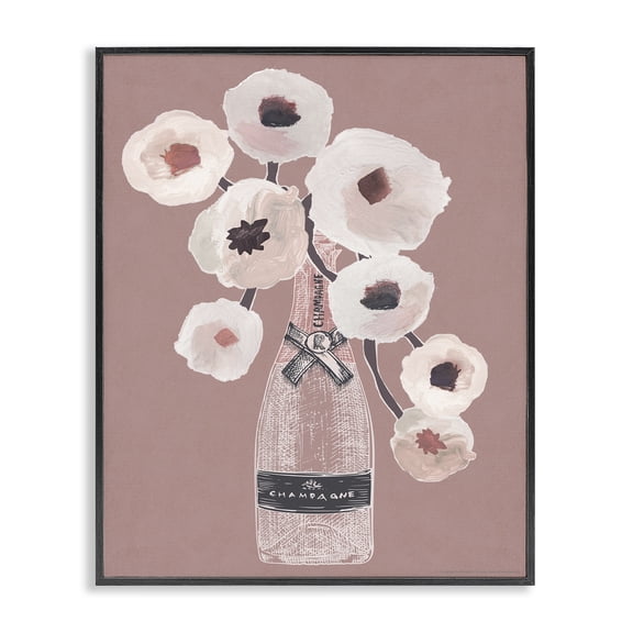 Stupell Industries Shabby Chic Black Framed Giclee Art, 11 x 14, by Reinders