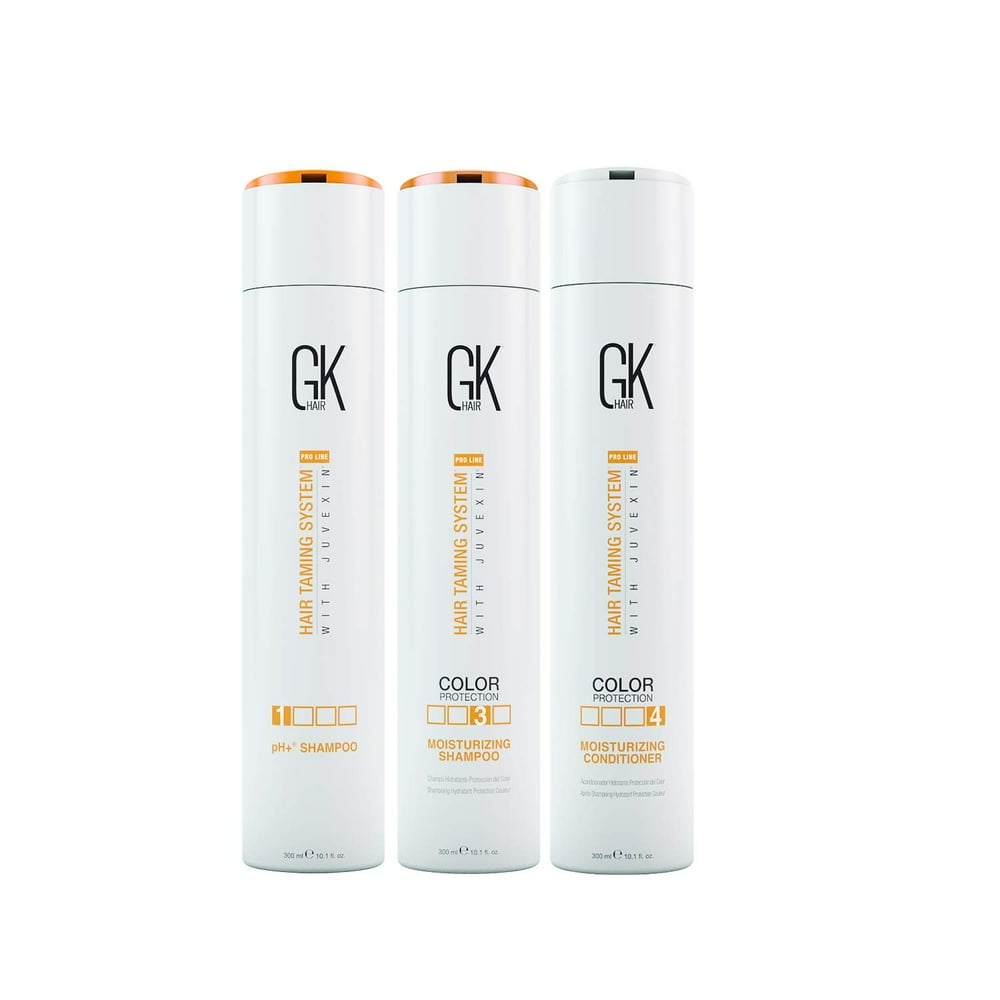 Global Keratin GK Hair Moisturizing Shampoo & Conditioner 300ml pH+