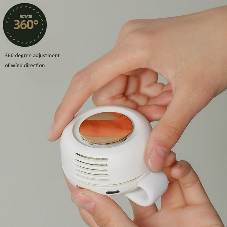 Portable Bladeless Fan USB Charging 3 Speed Adjustable Silent