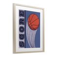 thumbnail image 3 of Stupell Industries Score Vintage Basketball Birch Framed Print Under Glass, design by Marcus Prime, 16 x 13, 3 of 10