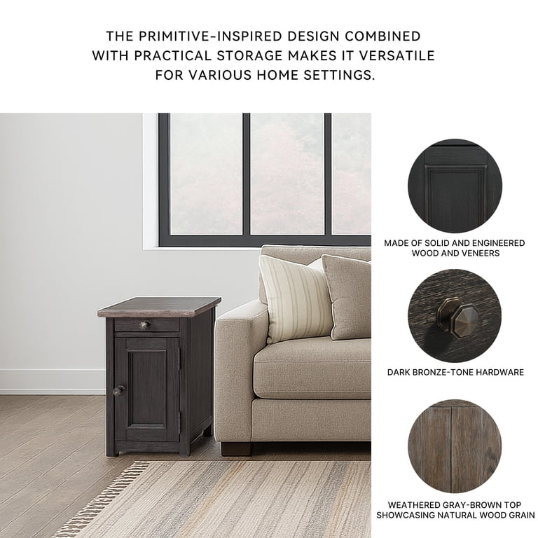 Signature Design by Ashley Tyler Creek Rustic End Table photo 4