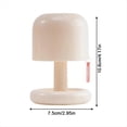 thumbnail image 4 of Lámpara de Noche LED Estilo , Estilo Nórdico, Mini Lámpara de Escritorio para Cafetería, Decoración de Habitación, Lámpara de Mesa Minimalista ., 4 of 5
