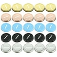 thumbnail image 3 of Set of 3 Coin Slot Lid Banks Savings Cover Jar Caps, 3 of 8