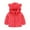 Watermelon Red, variant on Tisuna Boys Girls Coat Toddler Solid Color Long Sleeve Bear Ear Hooded Jacket Fashion Loose Autumn Winter Kids Zipper Clothes Pink Size 4-5 Years