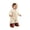 Brown-4, variant on Baby Christmas Slippers Baby Christmas Booties Soft Sole Non- Warm Winter Slippers Boots for Boys Girls 0-18 Months