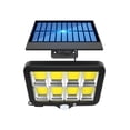 thumbnail image 1 of Outdoor Wall-Mounted COB LED Lamp Solar Powered Motion Sensor Lights Motion-Activated Lighting Waterproof Street Lamp with Remote Control for Yard Garden Pathway, 1 of 8