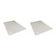 thumbnail image 1 of Matsuzay Alfombrilla de baño impermeable Antideslizante y fácil de limpiar Alfombrillas de baño elegantes Cómodas beige beige 2Conjunto, 1 of 6