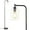 Black, variant on GVN Tall Floor Lamp, Modern Floor Standing Lamp, Modern Floor Lamp with Hanging Glass Lampshade and Foot Switch-Golden