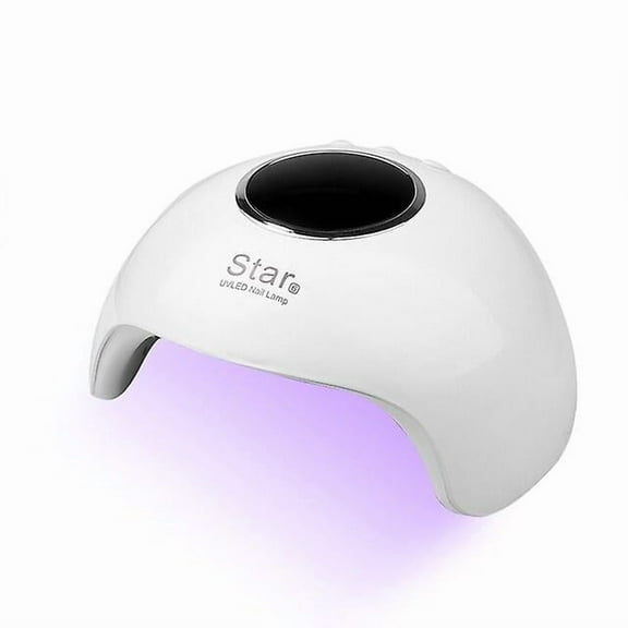 24W LED Nail Lamp Curing ALL Gel Polish UV Lamp for Manicure Pecicure With LCD Display Quick Dry Nail Dryer Nail Art USB Lamp