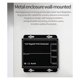thumbnail image 2 of 4 Puertos Gigabit POE Extender 100/1000Mbps 90W 1in 4 Fuera PoE Repetidor DIN Rail Network VLAN para 48V POE Cámara Wierless AP, 2 of 10