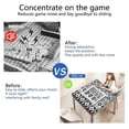 thumbnail image 5 of Classic Boho Pattern Non-Slip Game Room Mat 31.5 Inch Square Rubber Mahjong Playing Surface with Noise Dampening for Card Games and Board Game Nights, 5 of 7