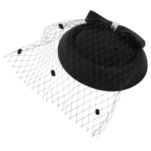 WHAMVOX  Bow Clip Hat Hairpin Charming Accessory Practical Dinner Party