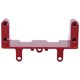 thumbnail image 1 of Vogacara RCGOFOLLOW-Soporte Servo de dirección de precisión de aleación de aluminio para 1/18, soporte de montaje Servo Axial Capra UTB18, Kits de construcción modelo Rojo, 1 of 6