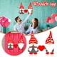 thumbnail image 1 of Letrero de Puerta con Forma de Enano para San Valentín, Bonito Adorno de Madera, Gancho para Porche con Temática de Amor, Decoración Romántica para El Hogar, Idea de Regalo Navideño, Sombrero Preinst, 1 of 6