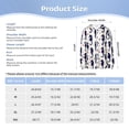 thumbnail image 5 of Xecao Seahorses and Hearts Print Fishing Shirts for teenager Long Sleeve UV Sun Protection Hoodie with Zipper Outdoor Hiking Shirts-Medium, 5 of 7