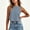 Shirts-Sky Blue, variant on Gamivast Crop Tops for Women Sleeveless Crew Neck Casual Flowy Muscle Tanks Summer Workout Athletic Shirts Lightweight Loose Fit Comfortable Active Basic Loungewear White XL