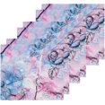 thumbnail image 2 of Coolnut Camellia Flowers Branch Washcloths Towels, Highly Absorbent and Soft Cotton Face Cloths, 2 Pack Quick Dry Wash Cloths - 12 X 12 Inches Washcloth Gift, 2 of 7