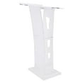 thumbnail image 1 of Meeting Host Stand, Environment Friendly Easy Installation Acrylic Podium Assembly  for School College, 1 of 7