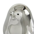 thumbnail image 4 of 4", 7"H Silver Porcelain Bird Sculpture, by DecMode (2 Count), 4 of 8