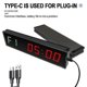 thumbnail image 2 of Large Gym Timer Clock Gym Stopwatch Count Down/up, Workout Timer Interval Clock, 2 of 2