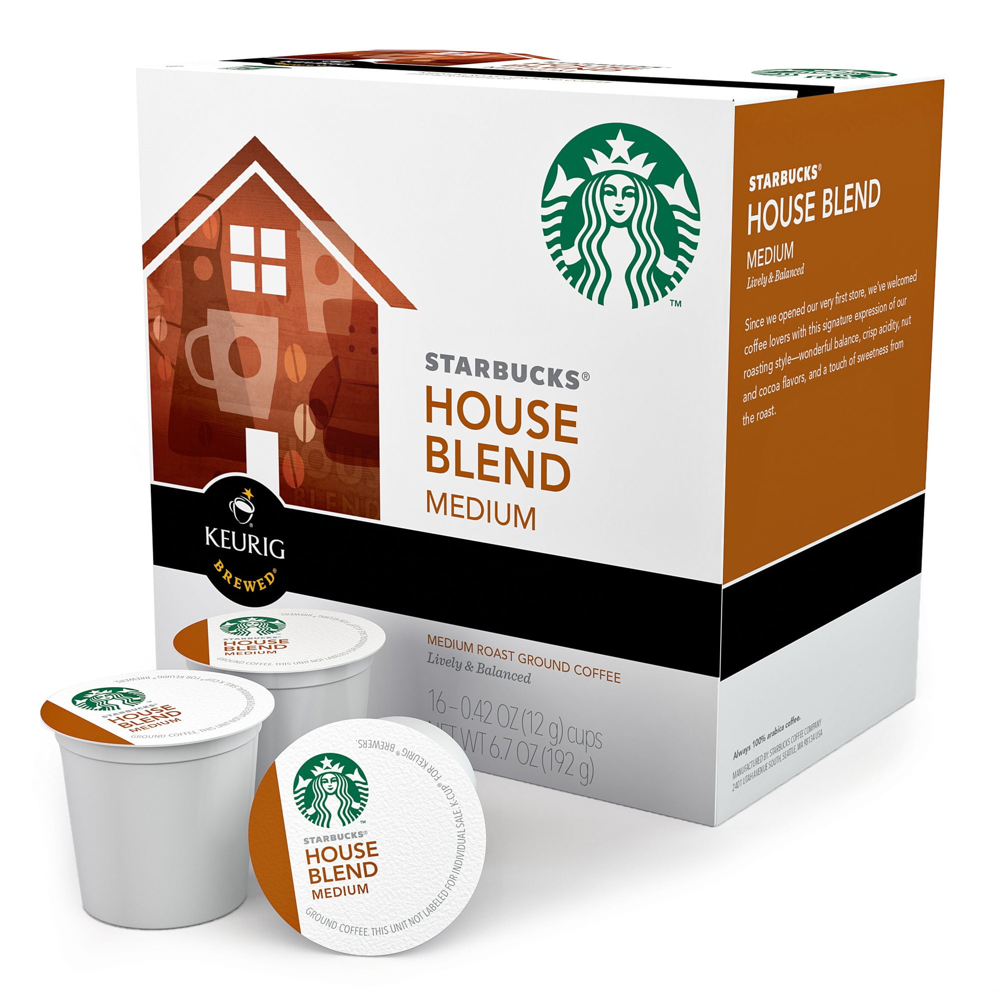 Green Mountain KCup Coffee Pods, House Blend, 16 Count for Keurig Brewers