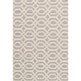 thumbnail image 2 of Pasargad Home AZ 4' x 6' Hand-Woven Lamb's Wool Light Gray/Ivory Rug - All Ages, Indoors, 2 of 2