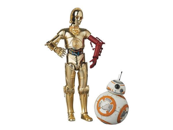 Medicom MAFEX Star Wars The Force Awakens C-3PO & BB-8 Action