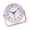 Pink, variant on Retro Desk Clock with Quiet Mechanism Metal Finish for Sophisticated Decoration Suitable for Living Room Bedroom Office