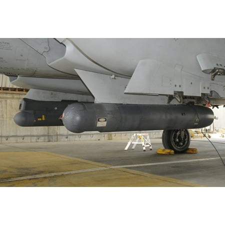 Close-up of the LANTIRN pods on an Israeli Air Force F-15I Raam strike fighter at Hatzerim Air Base Israel Poster Print