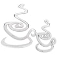 thumbnail image 2 of Modern Day Accents Vapor SM Steaming Cup Wall Sculpture, 2 of 2