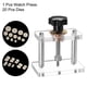 thumbnail image 3 of Juego de Prensa para Relojes Tipo Tornillo con 20 Troqueles Kit de Reparación de Relojes Abridor de Caja Herramienta de Prensa de Acrílico, 3 of 7