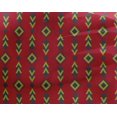 thumbnail image 4 of oneOone Georgette Viscose Fabric Diamond & Triangle Geometric Fabric Prints By Yard 42 Inch Wide, 4 of 4