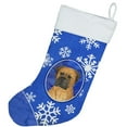 thumbnail image 2 of Carolines Treasures SS4655-CS Bullmastiff Winter Snowflakes Christmas Stocking SS4655 Large multicolor, 2 of 2