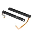 thumbnail image 1 of 1 par de rieles deslizantes de repuesto para consola de juegos, riel deslizante de metal profesional con cable flexible de sensor para host SWITCH OLED, 1 of 14