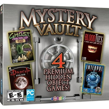 Mystery Vault E-Games (PC), 4 Pack