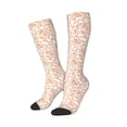 thumbnail image 2 of Vsdgher Simple Fruit Print Thigh High Socks Extra Long Stretchy Sock Women Over Knee High Opaque Stocking Daily Wear, 2 of 5