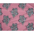 thumbnail image 4 of oneOone Polyester Lycra Fabric Leaves & Floral Block Fabric Prints By Yard 56 Inch Wide, 4 of 4