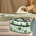 thumbnail image 2 of HELLHERO Clover Ladybug Pattern Portable Travel Steamer Storage Case Durable & Protective Carrying Case Protective Travel Steamer Bag, Bag Only, 2 of 6