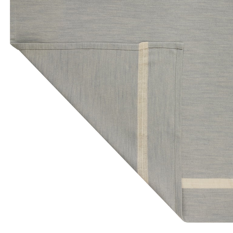 Better Homes & Gardens Grey Fringe Tablecloth photo 5