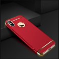 thumbnail image 1 of Funda protectora chapada de lujo para iPhone 11, 12, 13 Pro, Mini, XR, X, Xs, Max, 5, 5S, SE, 6, 6s, 7, 8 Plus Fivean unisex, 1 of 2