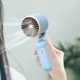 thumbnail image 4 of Neoyler Summer Portable Handheld Fan USB Rechargeable Small Silent Fan for Dorm Travel and Outdoor Activities Lightweight with Strong Wind Power and Long Battery Life, 4 of 8