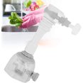 thumbnail image 1 of (18 cm, gris) Extensión de grifo de cocina Aireador de grifo giratorio de 360 grados Grifo de filtro de ahorro de agua de 2 modos para grifo de cocina, 1 of 5