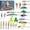 A, variant on Advent Calendar Fishing Christmas Countdown - 24 Days Fishing Lures Set for Fisher Adult Men Teen - 2026 Xmas Surprise Gift A