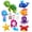 Ocean, variant on Felt Sewing Kit, DIY Plush Craft Toys for Forest Creatures, Junior Sewing Kit