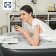 Sealy Tritech 20" Air Mattress Inflatable Bed Twin with BuiltIn AC