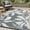 YY-Gray, variant on VUNATE Outdoor Rug Carpet 5'x8' Waterproof Reversible Patio Rug Portable Indoor Outdoor Rug Plastic Straw Rug for Beach RV Camping Garden Picnic Deck Backyard Porch Decor Gray and Black